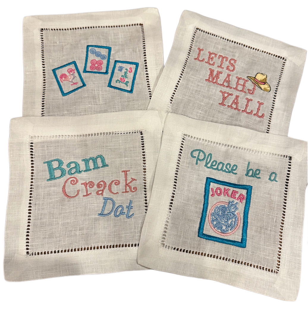 Mahjong Cocktail Napkins