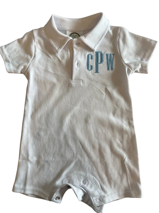 Baby Polo Romper (Boy)