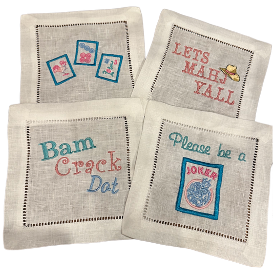 Mahjong Cocktail Napkins